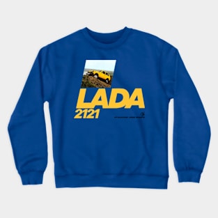 LADA NIVA 2121 - brochure Crewneck Sweatshirt